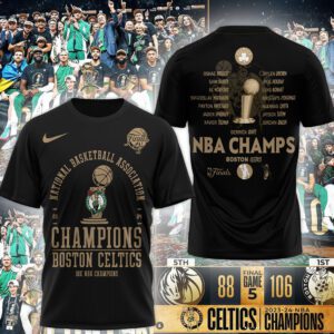Boston Celtics 18-Time NBA Finals Champions Unisex T-Shirt BCC2026