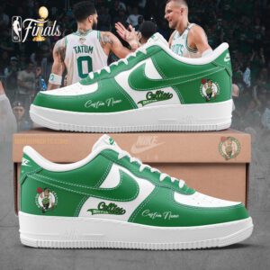 Boston Celtics Air Force 1 Sneakers Custom Name For Fans Limited Shoes AF1 WAF1202