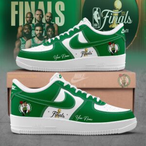 Boston Celtics Air Force 1 Sneakers Custom Name For Fans Limited Shoes AF1 WAF1204