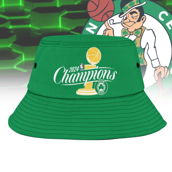 Boston Celtics Champions 2024 Bucket Hat WBC1006