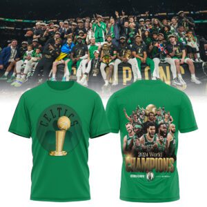 Boston Celtics NBA Champions 2024 Unisex T-Shirt WBC1036