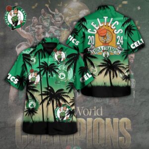 Boston Celtics Winner NBA 2024 Champion Final 3D Hawaii Shirt GBC1174