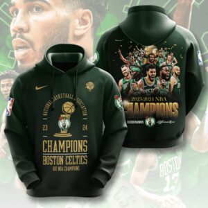 Boston Celtics Winner NBA 2024 Champion Final 3D Unisex Hoodie GBC1041