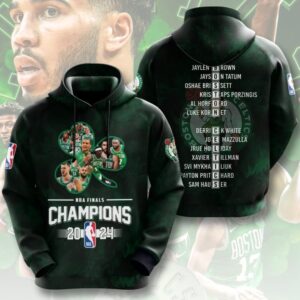 Boston Celtics Winner NBA 2024 Champion Final 3D Unisex Hoodie GBC1057