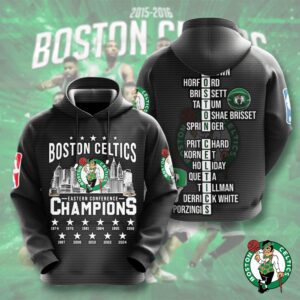 Boston Celtics Winner NBA 2024 Champion Final 3D Unisex Hoodie GBC1066