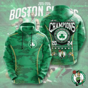 Boston Celtics Winner NBA 2024 Champion Final 3D Unisex Hoodie GBC1067