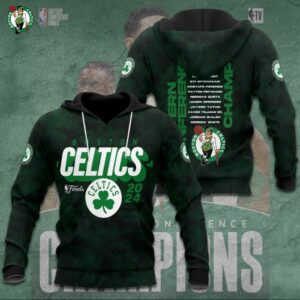 Boston Celtics Winner NBA 2024 Champion Final 3D Unisex Hoodie GBC1071
