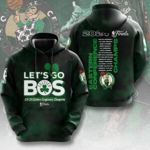 Boston Celtics Winner NBA 2024 Champion Final 3D Unisex Hoodie GBC1073