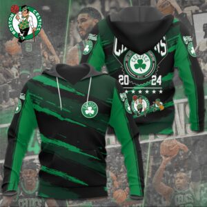 Boston Celtics Winner NBA 2024 Champion Final 3D Unisex Hoodie GBC1077