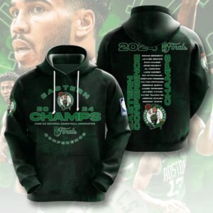 Boston Celtics Winner NBA 2024 Champion Final 3D Unisex Hoodie GBC1081