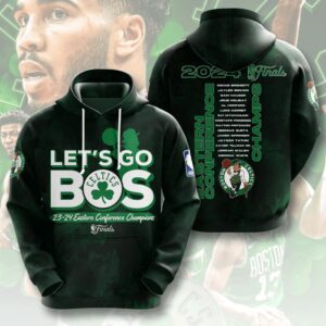 Boston Celtics Winner NBA 2024 Champion Final 3D Unisex Hoodie GBC1087