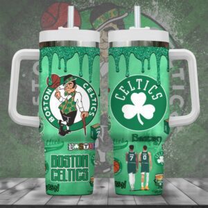 Boston Celtics Winner NBA 2024 Champion Final 40oz Stanley Tumbler GBC1236