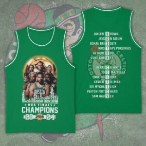 Boston Celtics Winner NBA 2024 Champion Final Basketball Jersey GBC1240