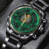 Boston Celtics Winner NBA 2024 Champion Final Black Stainless Steel Watch GBC1226