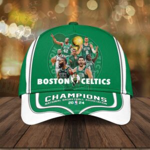 Boston Celtics Winner NBA 2024 Champion Final Classic Cap GBC1129