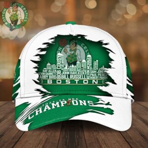 Boston Celtics Winner NBA 2024 Champion Final Classic Cap GBC1140