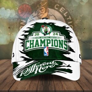 Boston Celtics Winner NBA 2024 Champion Final Classic Cap GBC1141