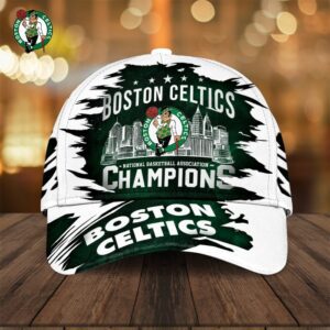 Boston Celtics Winner NBA 2024 Champion Final Classic Cap GBC1143