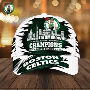 Boston Celtics Winner NBA 2024 Champion Final Classic Cap GBC1144