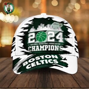 Boston Celtics Winner NBA 2024 Champion Final Classic Cap GBC1145