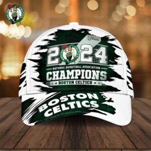 Boston Celtics Winner NBA 2024 Champion Final Classic Cap GBC1146