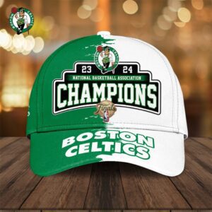 Boston Celtics Winner NBA 2024 Champion Final Classic Cap GBC1147