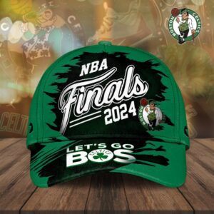 Boston Celtics Winner NBA 2024 Champion Final Classic Cap GBC1155