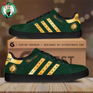 Boston Celtics Winner NBA 2024 Champion Final Stan Smith Shoes Skate Shoes GBC1182