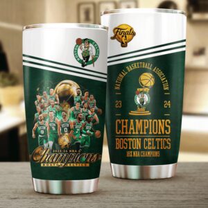 Boston Celtics Winner NBA 2024 Champion Final Tumbler Cup GBC1197