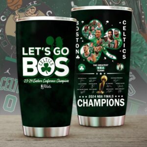 Boston Celtics Winner NBA 2024 Champion Final Tumbler Cup GBC1201