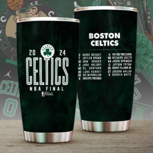 Boston Celtics Winner NBA 2024 Champion Final Tumbler Cup GBC1202