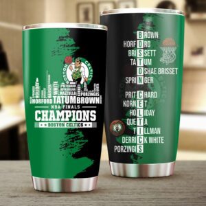 Boston Celtics Winner NBA 2024 Champion Final Tumbler Cup GBC1203