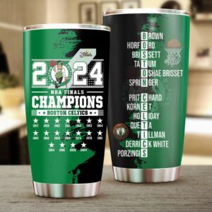 Boston Celtics Winner NBA 2024 Champion Final Tumbler Cup GBC1204