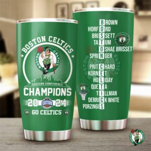 Boston Celtics Winner NBA 2024 Champion Final Tumbler Cup GBC1211