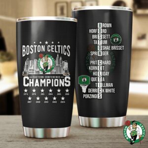 Boston Celtics Winner NBA 2024 Champion Final Tumbler Cup GBC1216