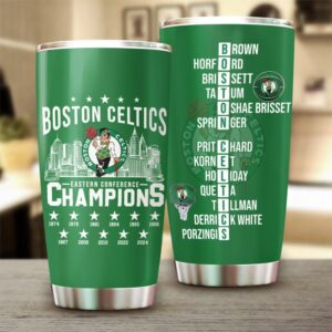 Boston Celtics Winner NBA 2024 Champion Final Tumbler Cup GBC1218