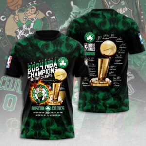 Boston Celtics Winner NBA 2024 Champion Final Unisex Performance T-Shirt GBC1244