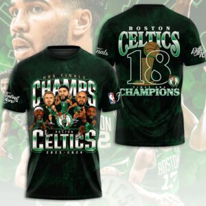 Boston Celtics Winner NBA 2024 Champion Final Unisex Performance T-Shirt GBC1247