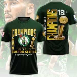 Boston Celtics Winner NBA 2024 Champion Final Unisex Performance T-Shirt GBC1250