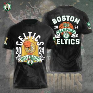 Boston Celtics Winner NBA 2024 Champion Final Unisex Performance T-Shirt GBC1251