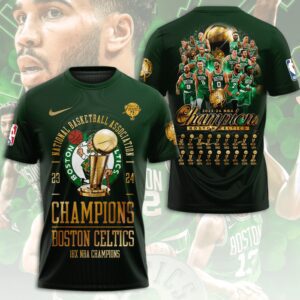 Boston Celtics Winner NBA 2024 Champion Final Unisex Performance T-Shirt GBC1260