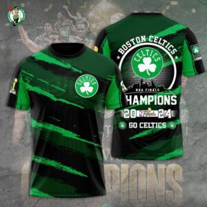Boston Celtics Winner NBA 2024 Champion Final Unisex Performance T-Shirt GBC1262