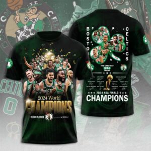 Boston Celtics Winner NBA 2024 Champion Final Unisex Performance T-Shirt GBC1267