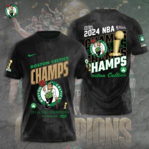 Boston Celtics Winner NBA 2024 Champion Final Unisex Performance T-Shirt GBC1276