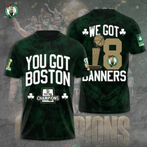 Boston Celtics Winner NBA 2024 Champion Final Unisex Performance T-Shirt GBC1281