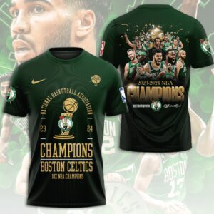 Boston Celtics Winner NBA 2024 Champion Final Unisex Performance T-Shirt GBC1282