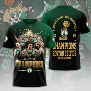 Boston Celtics Winner NBA 2024 Champion Final Unisex Performance T-Shirt GBC1283