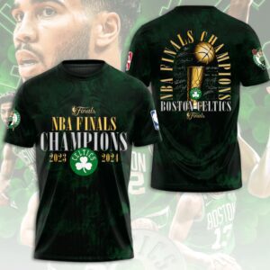Boston Celtics Winner NBA 2024 Champion Final Unisex Performance T-Shirt GBC1284
