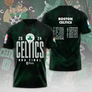 Boston Celtics Winner NBA 2024 Champion Final Unisex Performance T-Shirt GBC1289