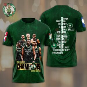 Boston Celtics Winner NBA 2024 Champion Final Unisex Performance T-Shirt GBC1297